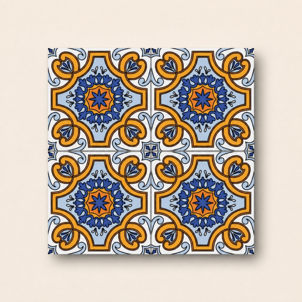 Meksika Desenleri – 20×20 cm Porselen Karo imk14