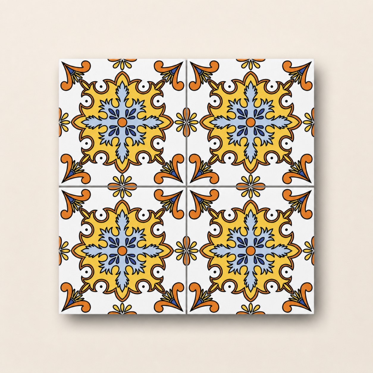 Meksika Desenleri – 20×20 cm Porselen Karo imk23