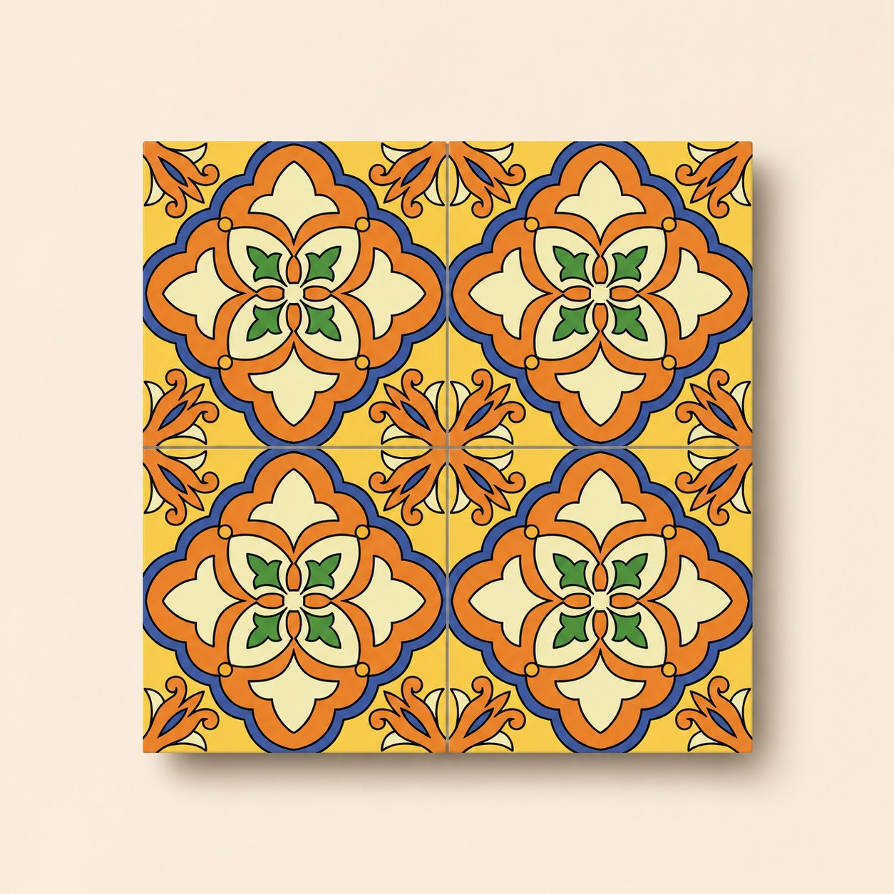 Meksika Desenleri – 20×20 cm Porselen Karo imk25