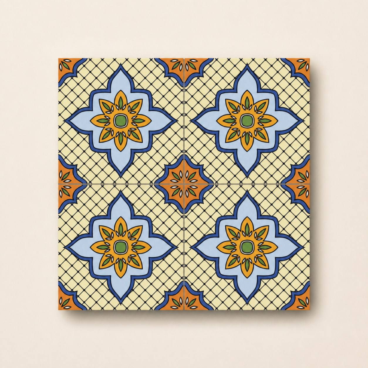 Meksika Desenleri – 20×20 cm Porselen Karo imk29