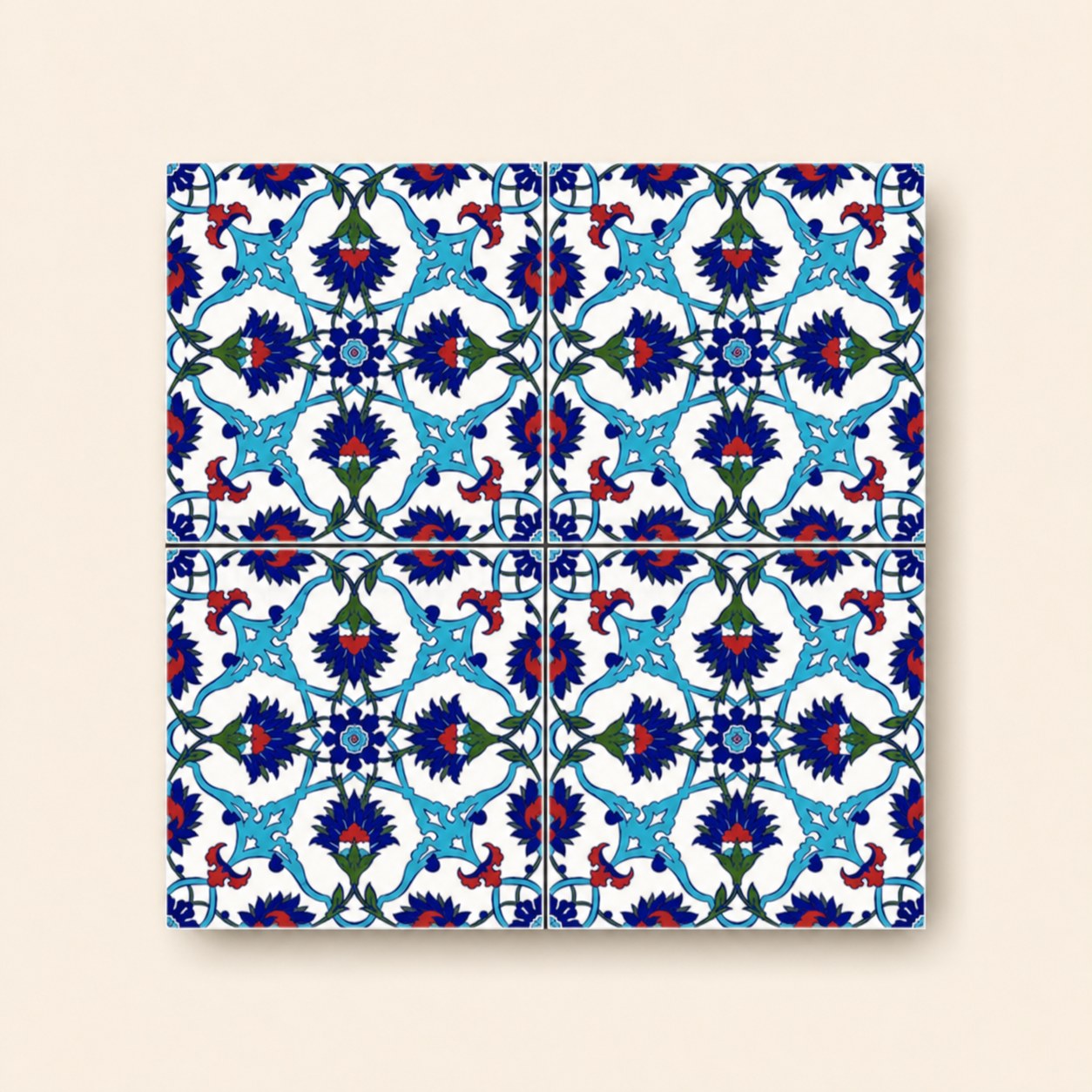 Geleneksel Motifler – 20×20 cm Porselen Karo icg12