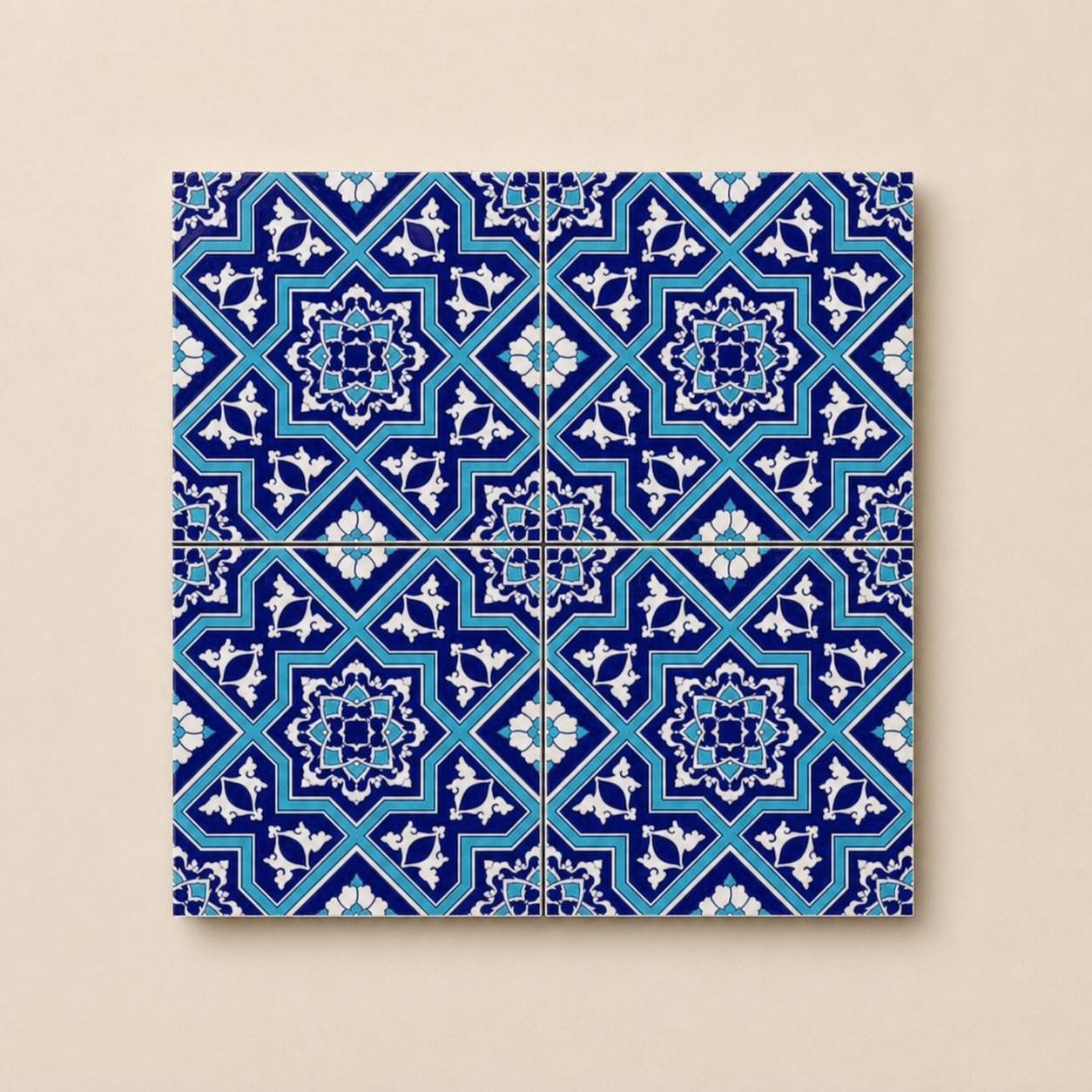 Geleneksel Motifler – 20×20 cm Porselen Karo icg16