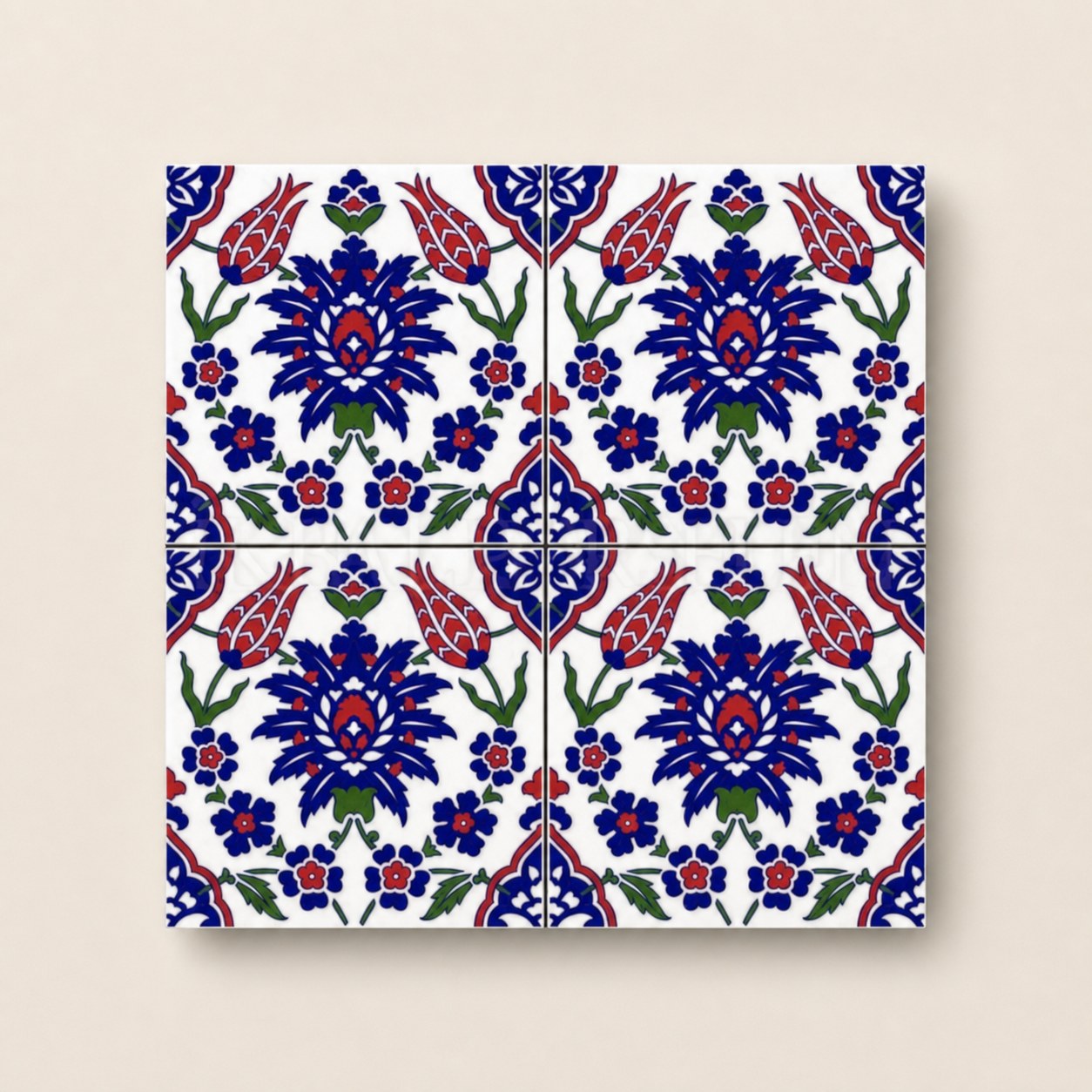 Geleneksel Motifler – 20×20 cm Porselen Karo icg17