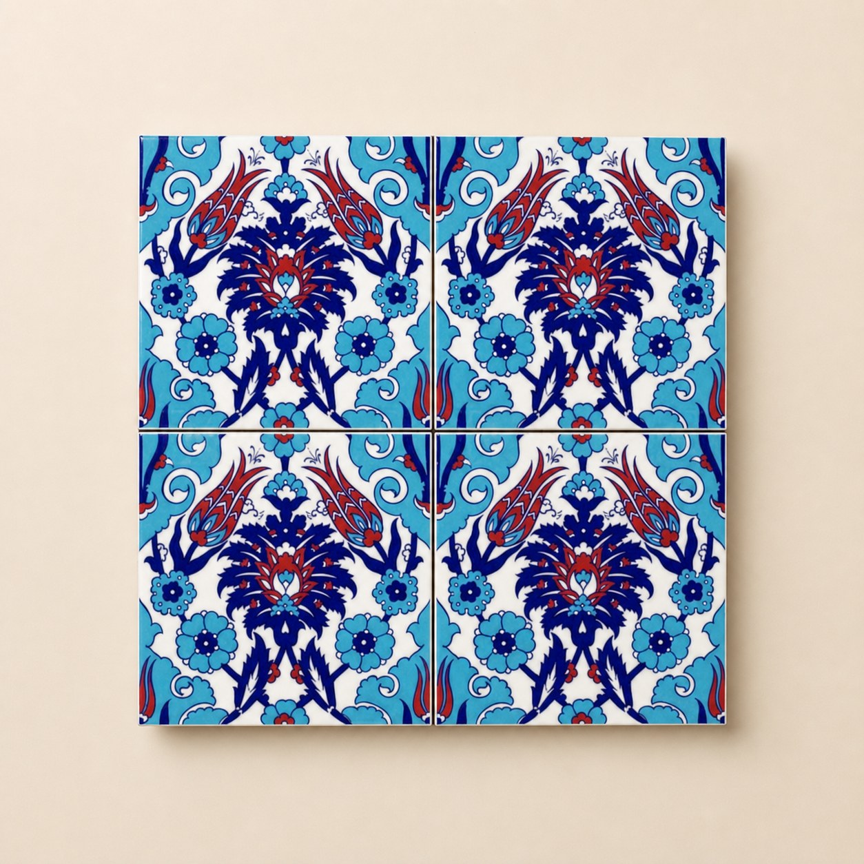 Geleneksel Motifler – 20×20 cm Porselen Karo icg33