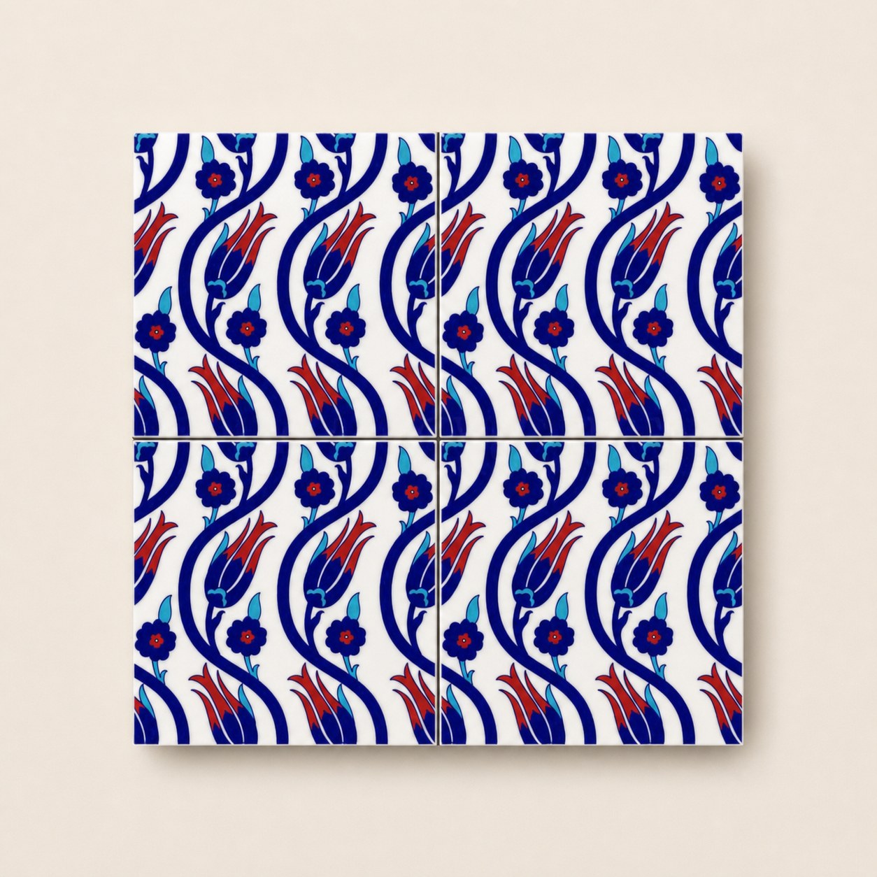 Geleneksel Motifler – 20×20 cm Porselen Karo icg35