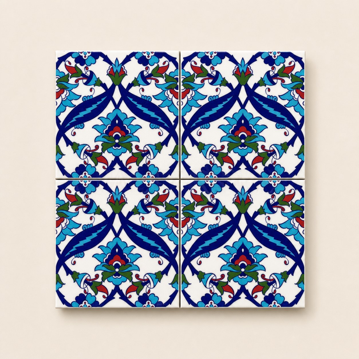 Geleneksel Motifler – 20×20 cm Porselen Karo icg39