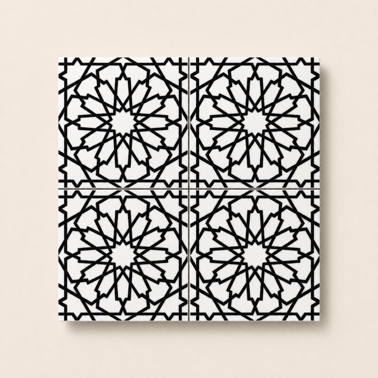 Geleneksel Motifler – 20×20 cm Porselen Karo icg43