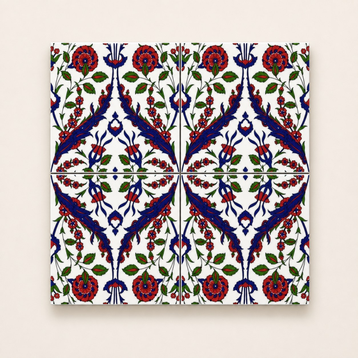Geleneksel Motifler – 20×20 cm Porselen Karo icg45