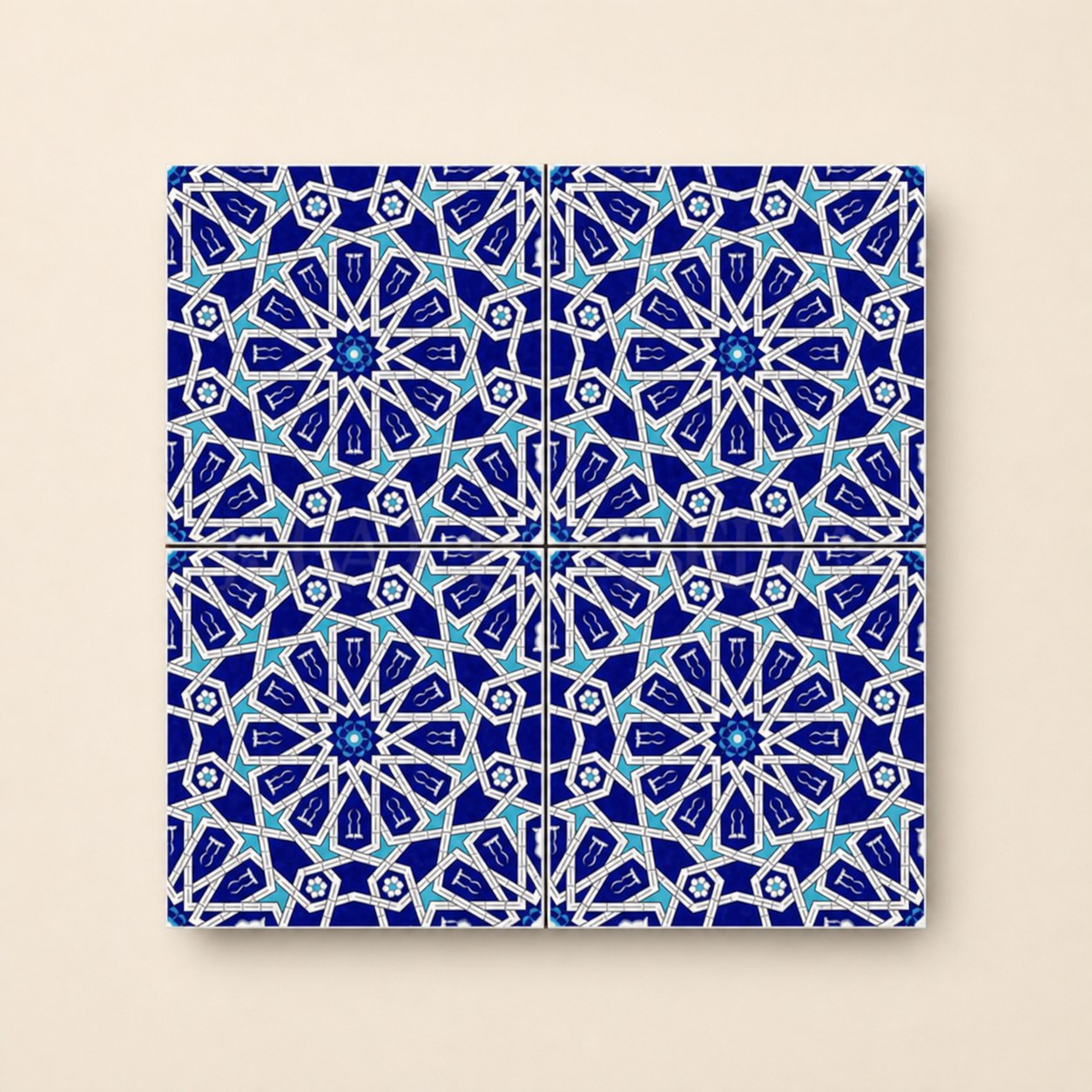 Geleneksel Motifler – 20×20 cm Porselen Karo icg40