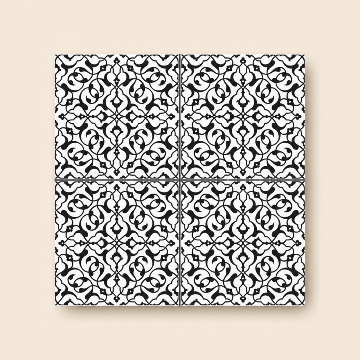 Geleneksel Motifler – 20×20 cm Porselen Karo icg48