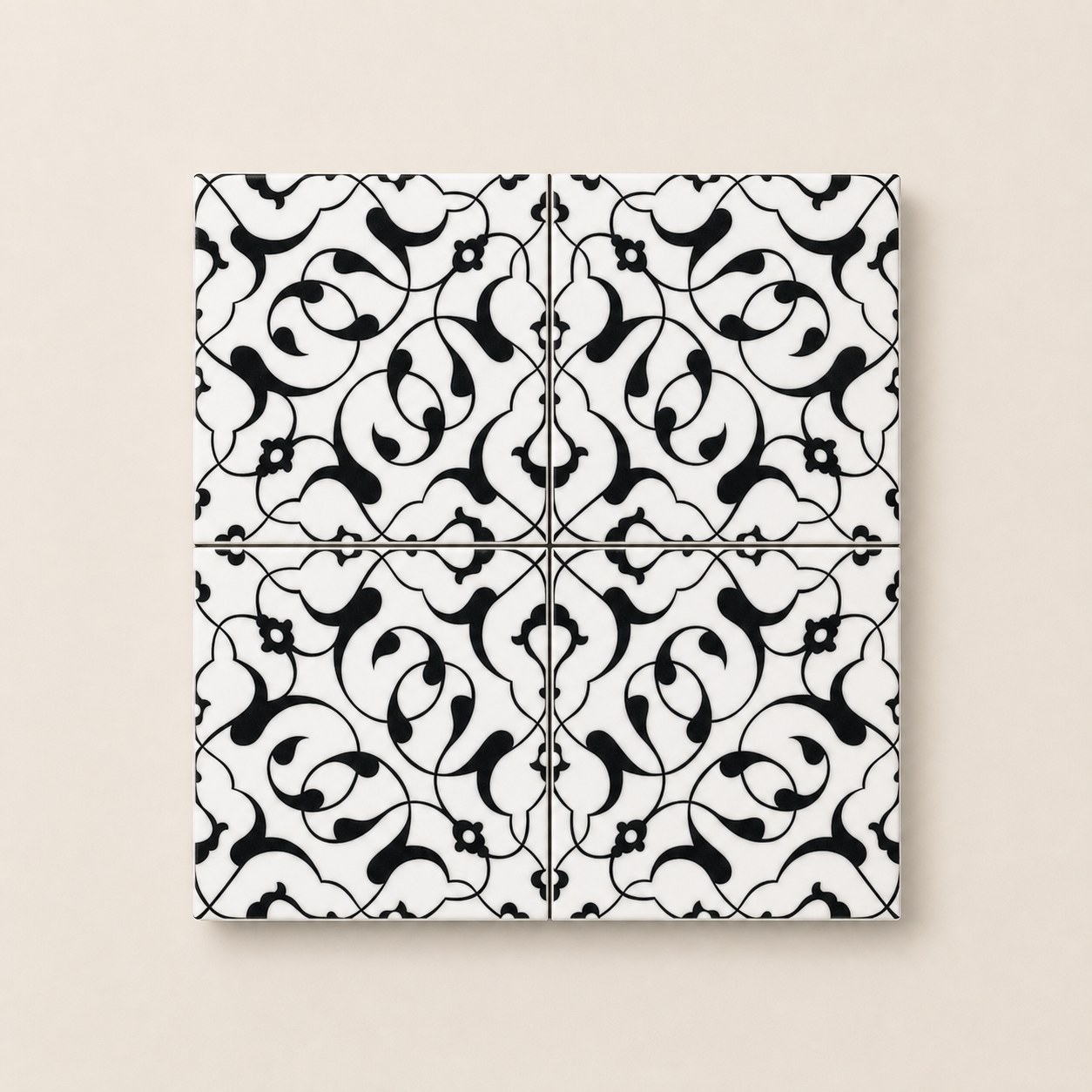 Geleneksel Motifler – 20×20 cm Porselen Karo icg47