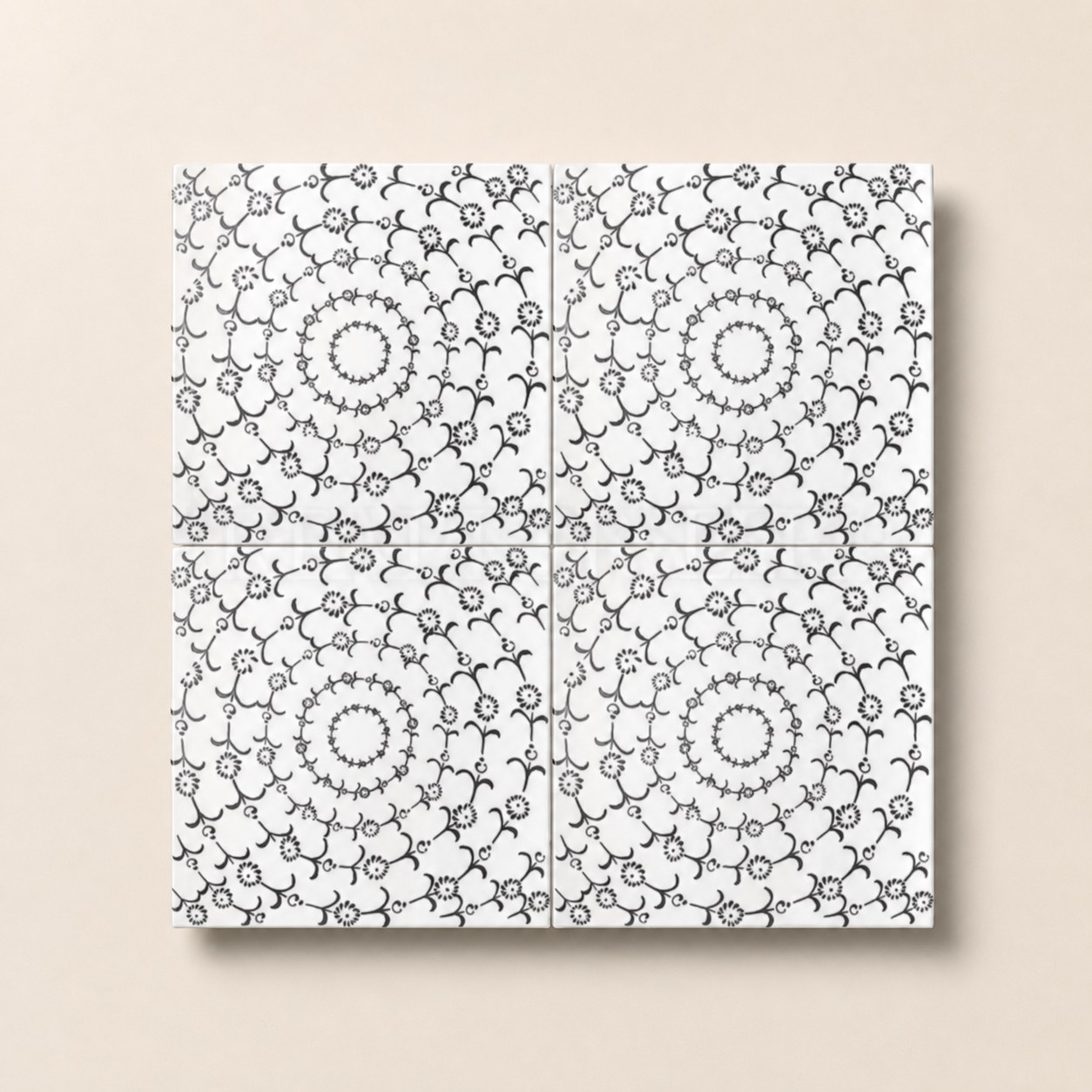 Geleneksel Motifler – 20×20 cm Porselen Karo icg19