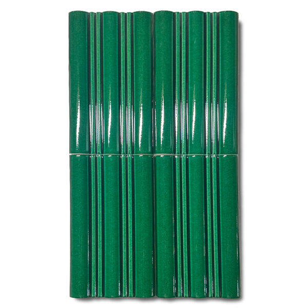 12×20 cm Wave Seramik Karo – Zümrüt – igc265