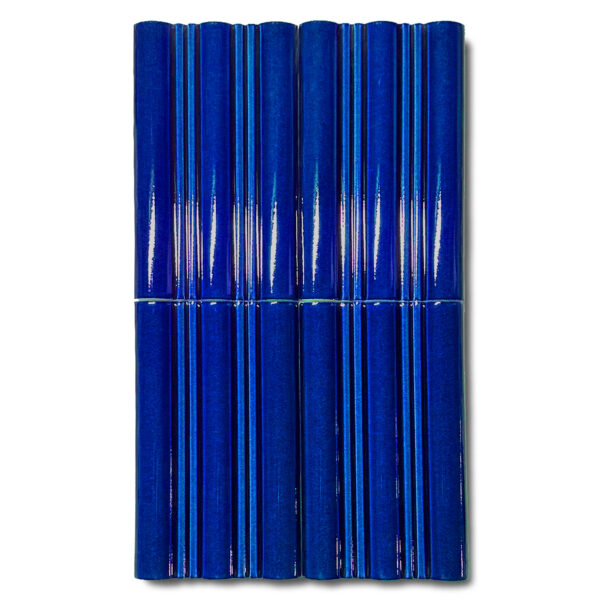 12×20 cm Wave Seramik Karo – Kobalt Mavi – igc265