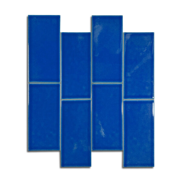 7,5×15 cm Seramik Karo – Gökmavi – igc854