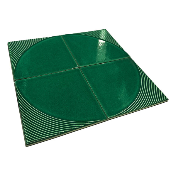 20×20 cm Yay Seramik Karo – Zümrüt – igc302