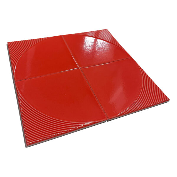 20×20 cm Yay Seramik Karo – Kırmızı – igc307