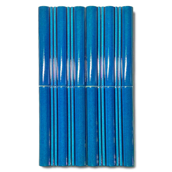 12×20 cm Wave Seramik Karo – Gökmavi – igc264