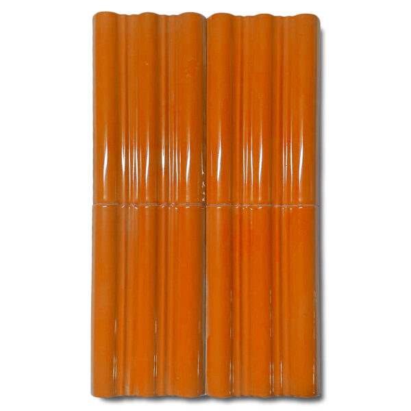12×20 cm Wave Seramik Karo – Turuncu – igc266