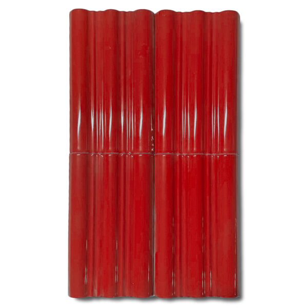 12×20 cm Wave Seramik Karo – Kırmızı – igc267