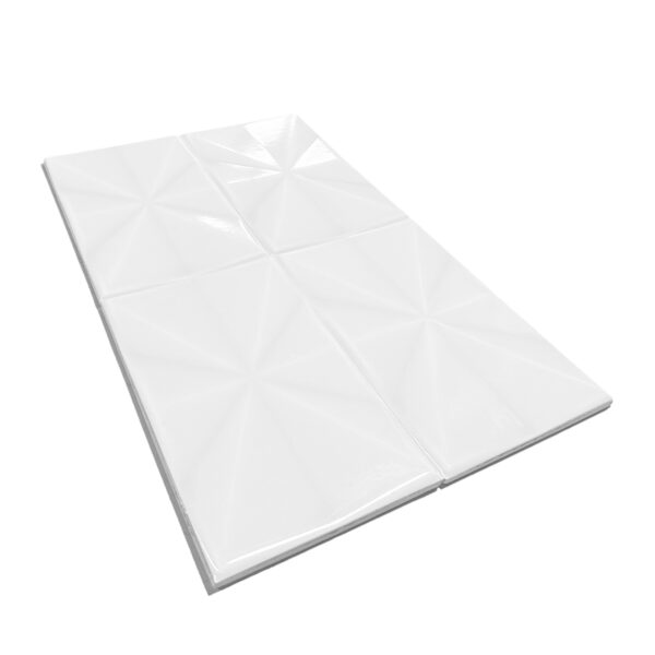 12×20 cm Prizma Seramik Karo – Beyaz – igc251