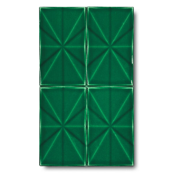 12×20 cm Prizma Seramik Karo – Zümrüt – igc252