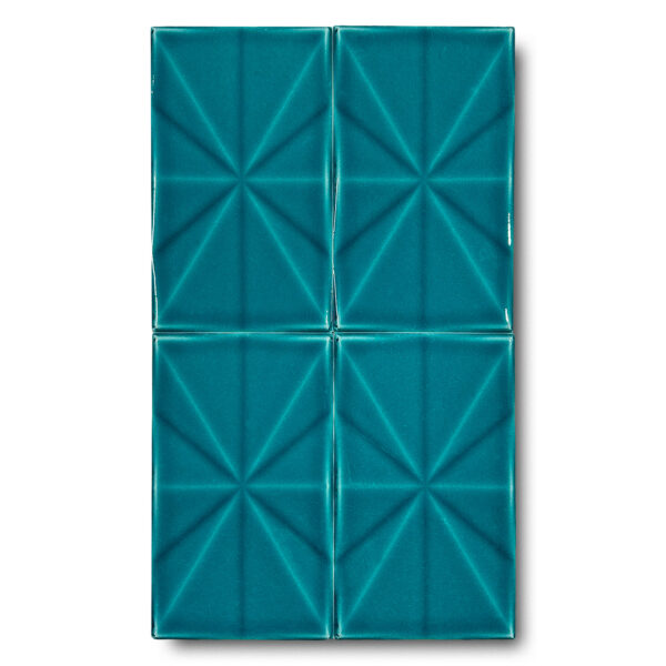 12×20 cm Prizma Seramik Karo – Turkuaz – igc253