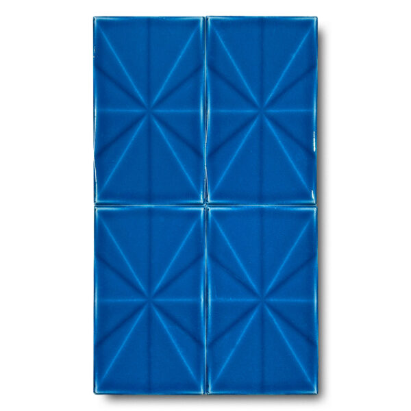 12×20 cm Prizma Seramik Karo – Gökmavi – igc254