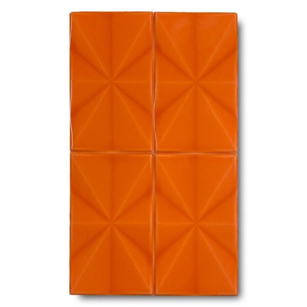 12×20 cm Prizma Seramik Karo – Turuncu – igc256