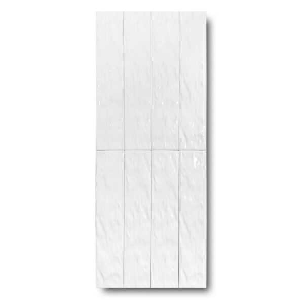 5×25 cm Zellige Seramik Karo – Beyaz – igc221