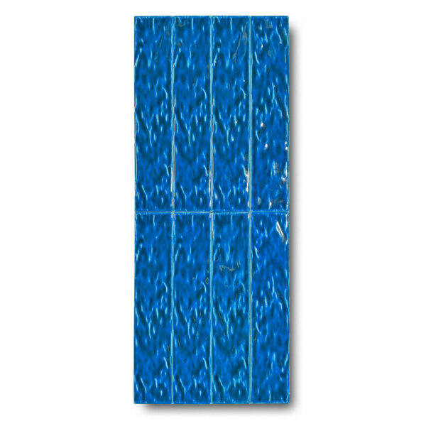 5×25 cm Zellige Seramik Karo – Gökmavi – igc224