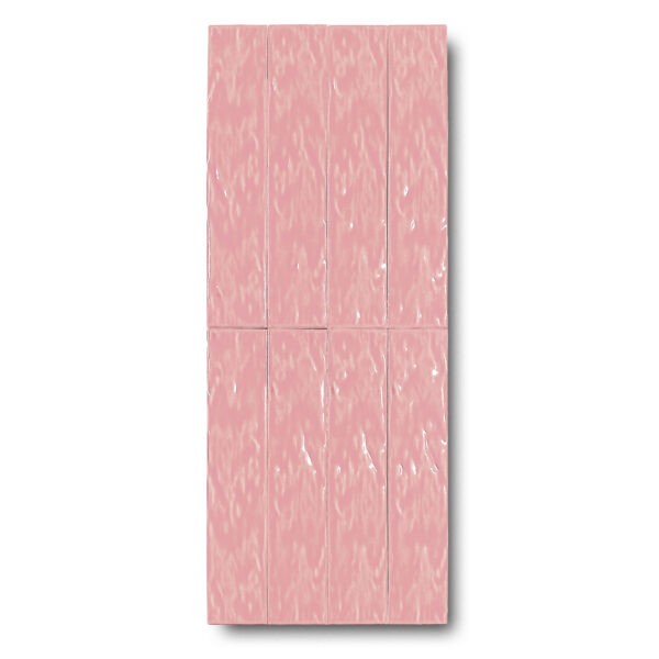 5×25 cm Zellige Seramik Karo – Pembe – igc228