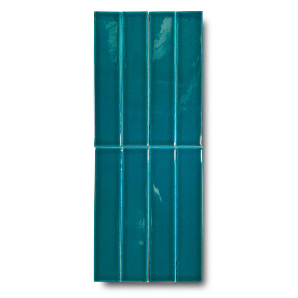 5×25 cm Seramik Karo – Turkuaz – igc203