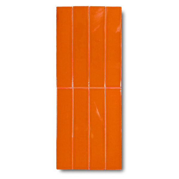 5×25 cm Seramik Karo – Turuncu – igc206