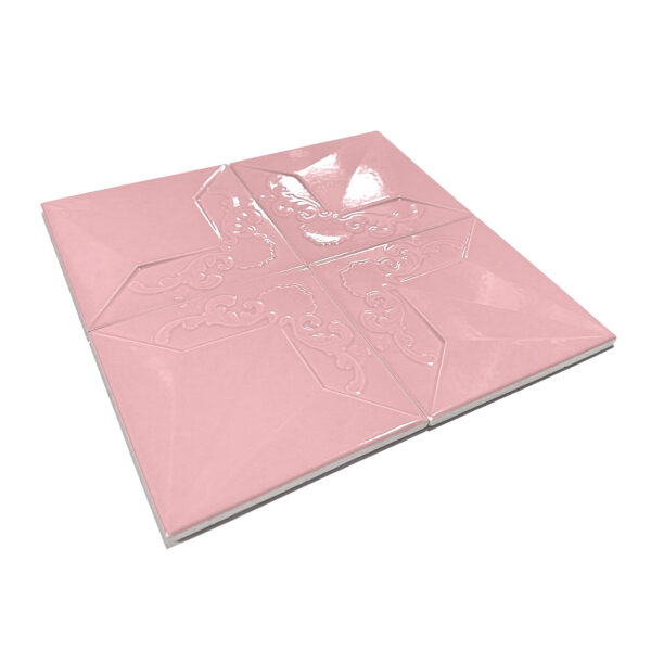12×12 cm Arma Seramik Karo – Pembe – igc178