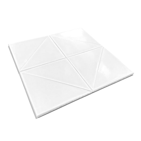 12×12 cm Line Seramik Karo – Beyaz – igc161