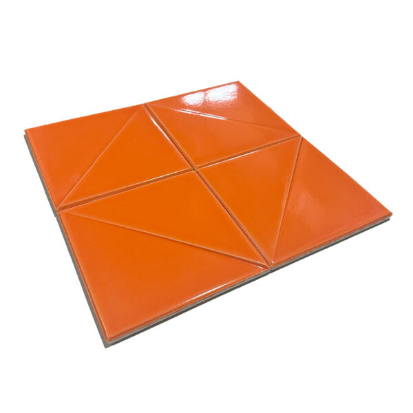 12×12 cm Line Seramik Karo – Turuncu – igc166