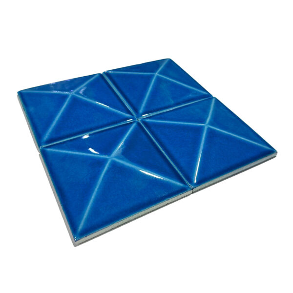 12×12 cm Piramit Seramik Karo – Gökmavi – igc144