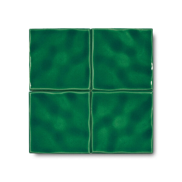 12×12 cm Dalga Seramik Karo – Zümrüt – igc132