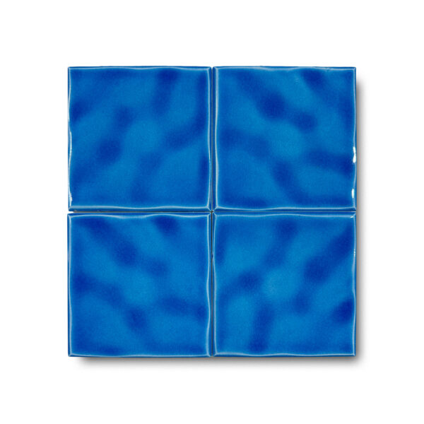 12×12 cm Dalga Seramik Karo – Gökmavi – igc134