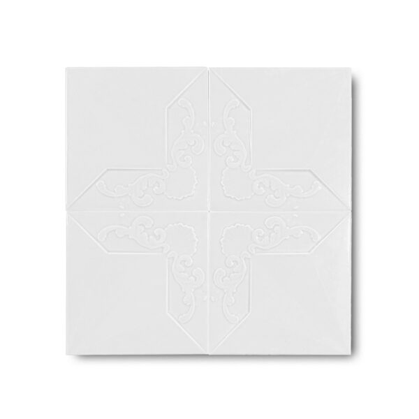 12×12 cm Arma Seramik Karo – Beyaz – igc171
