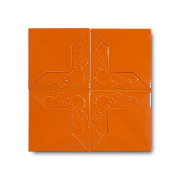 12×12 cm Arma Seramik Karo – Turuncu – igc176