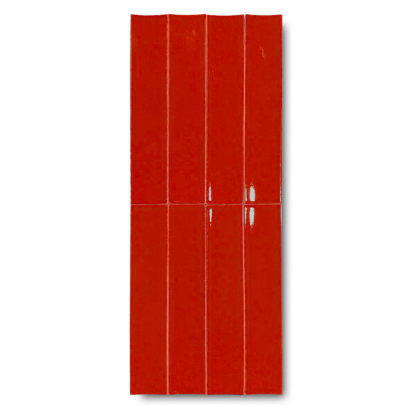 5×25 cm Wow Seramik Karo – Kırmızı – igc217