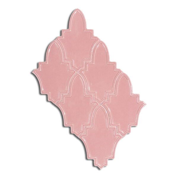 14×19 cm Endülüs Seramik Karo – Pembe – igc728