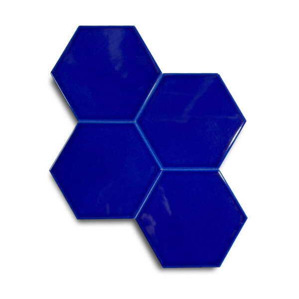 15×17 cm Altıgen Seramik Karo – Kobalt – igc505