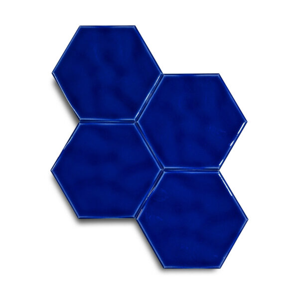 15×17 cm Dalga Seramik Karo – Kobalt – igc555