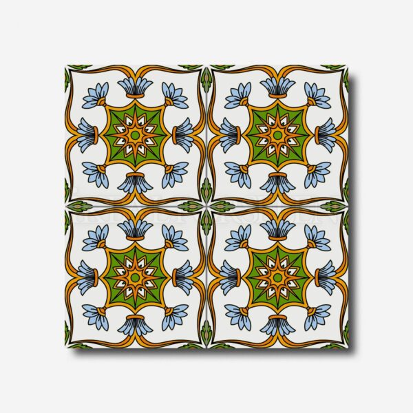 Meksika Desenleri – 20×20 cm Porselen Karo imk13
