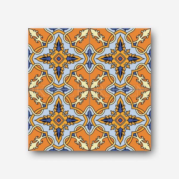 Meksika Desenleri – 20×20 cm Porselen Karo imk21