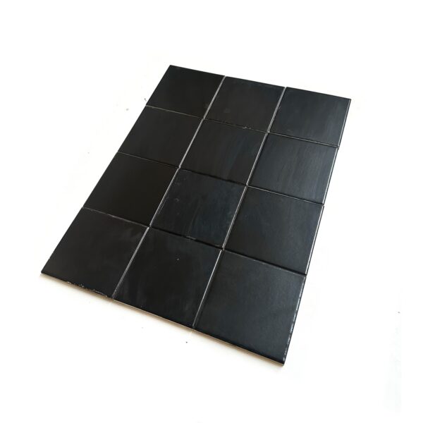 Defolu Siyah Ürün 1 paket (10 adet)- 10×10 Porselen Karo