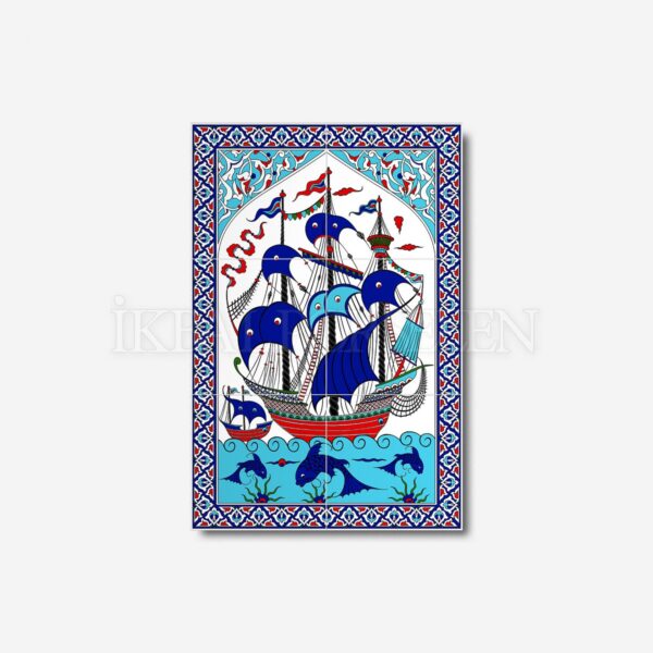 40×60 cm Seramik Duvar Panosu – ic-40×60-4